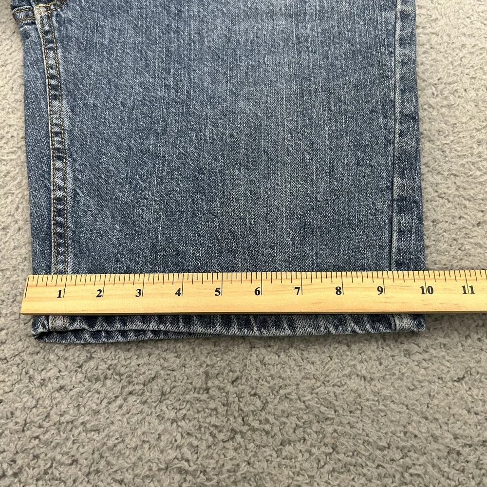 Levis Shorts Mens 33 Blue Denim 505 Regular Straight Bermuda 10